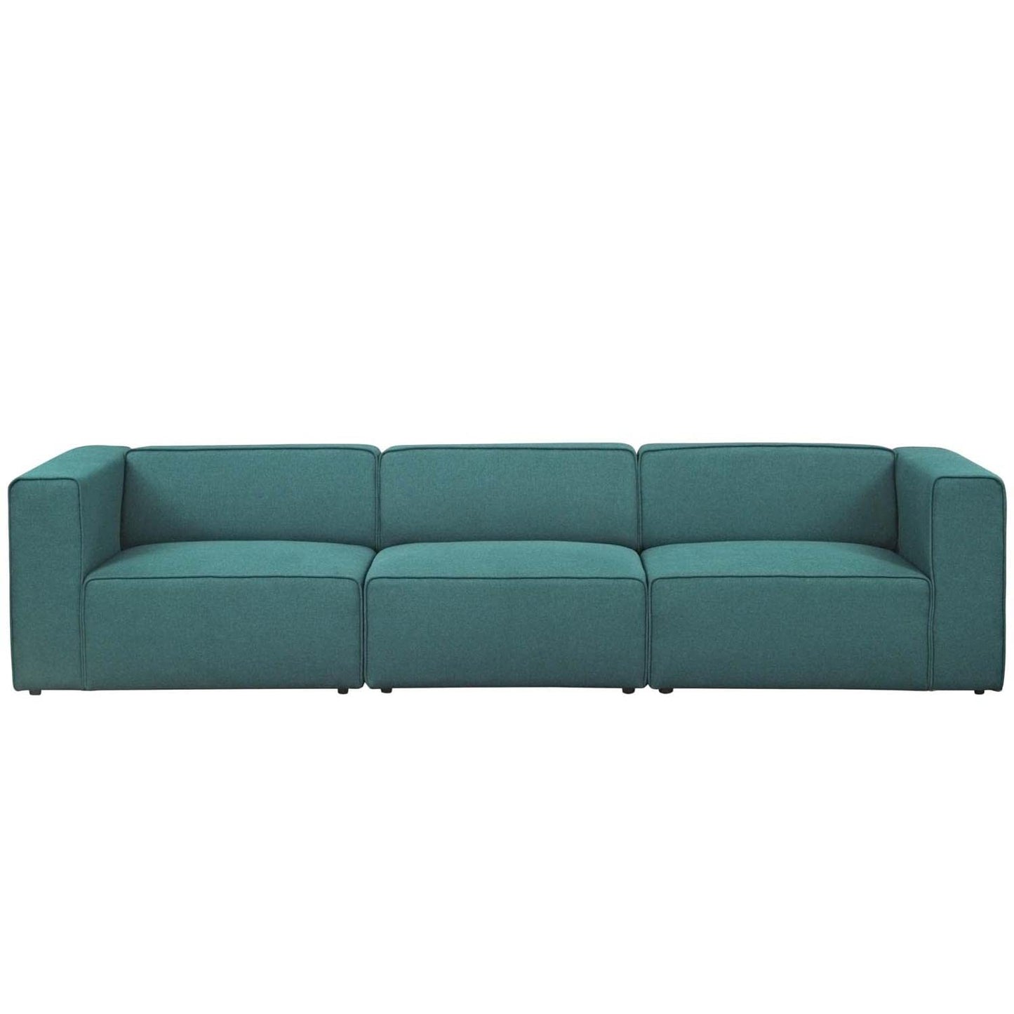 kitchen and dining room sets | CasaFoyer Mingle 3-Piece Modular Sectional Sofa Set | Spacious Design | Plush Foam Padding | Adjustable | Polyester Fabric | Contemporary Modern Decor | Teal | casafoyer.myshopify.com