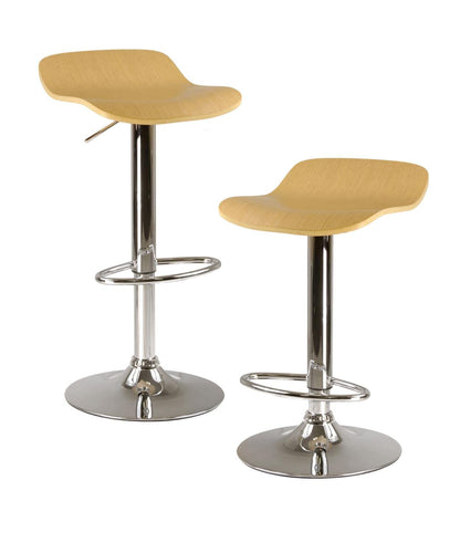 barstools | CasaFoyer Air Lift Swivel Seat/Adjustable Height Stools | Set of 2 | Ideal for Kitchen or Bar | Fashionable & Comfortable | Complements Pub Tables | casafoyer.myshopify.com