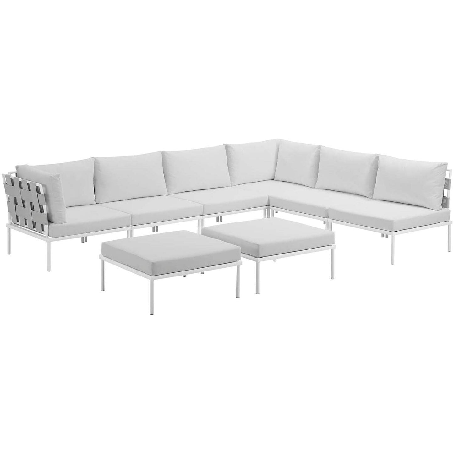 executive chairs | CasaFoyer Harmony Outdoor Patio Sectional Sofa Furniture Set | All-Weather Waterproof | Modern Design | Machine Washable Cushions | Tempered Glass Top Tables | casafoyer.myshopify.com