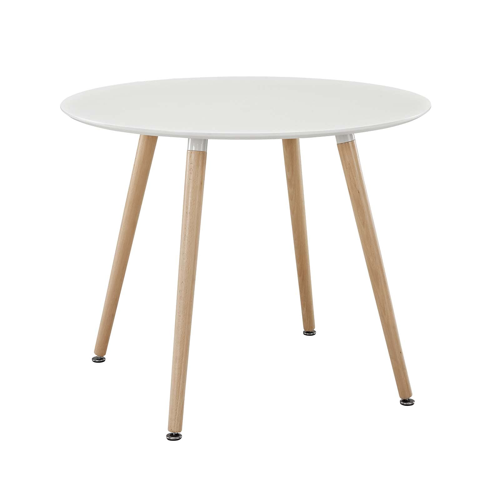 patio dining tables | CasaFoyer Track Circular Dining Table | Minimalist Design | Solid Beechwood Legs | Sleek Veneer Top | Perfect for Modern Dining Spaces | Set Includes One Table | casafoyer.myshopify.com