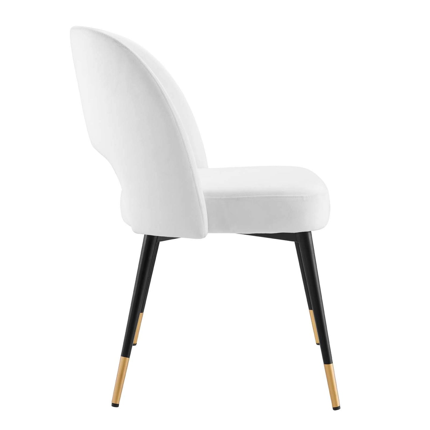 home office desk chairs | CasaFoyer Rouse Dining Side Chair Set | Elegant & Cozy | Foam Padded Velvet Upholstery | Bentwood Construction | Matte Black Stainless Steel Legs | 331 lbs Weight Capacity | Set of 2 | casafoyer.myshopify.com
