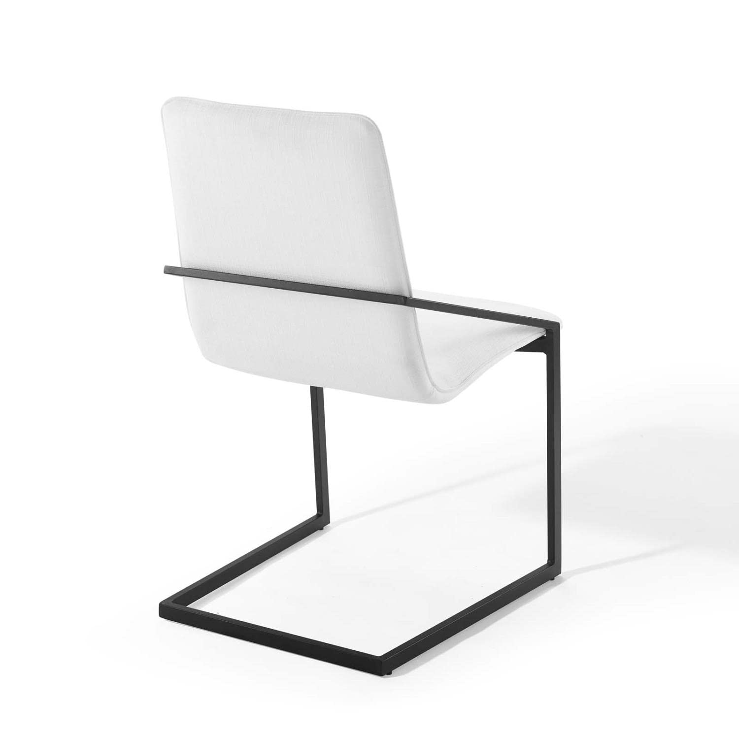home office desk chairs | CasaFoyer Pitch Performance Fabric Upholstered Dining Armchair | Set of 2 | Modern Design | Sturdy Black Stainless Steel Frame | Comfortable Foam Seat | 330 lbs Weight Capacity | casafoyer.myshopify.com