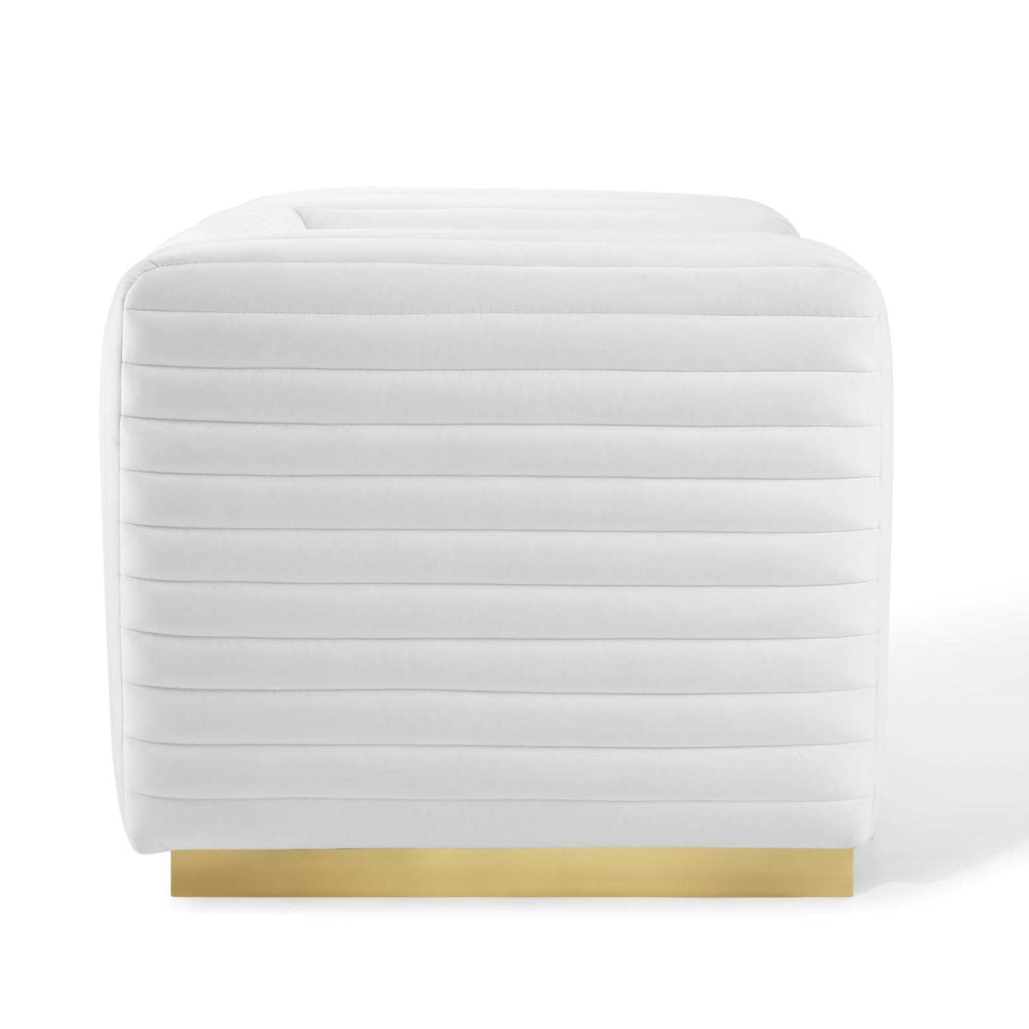 home office desk chairs | CasaFoyer Charisma Channel Tufted Performance Velvet Lounge Armchair | Glamorous Deco Design | Stain-Resistant Fabric | Foam Padding | Gold Stainless Steel Base | Fully Assembled | casafoyer.myshopify.com