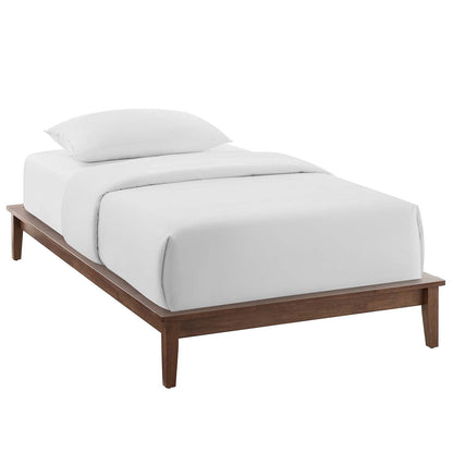 Bed | CasaFoyer Lodge Twin Wood Platform Bed Frame | Rustic Charm | Durable Solid Wood | No Box Spring Needed | 800 lbs Weight Capacity | casafoyer.myshopify.com