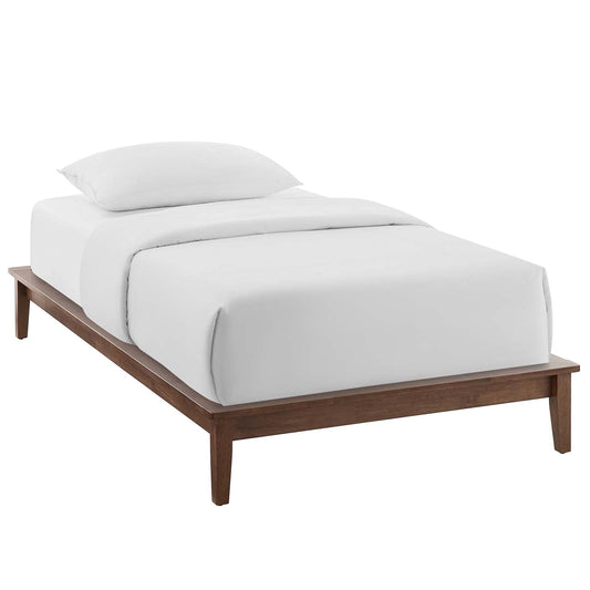 Bed | CasaFoyer Lodge Twin Wood Platform Bed Frame | Rustic Charm | Durable Solid Wood | No Box Spring Needed | 800 lbs Weight Capacity | casafoyer.myshopify.com