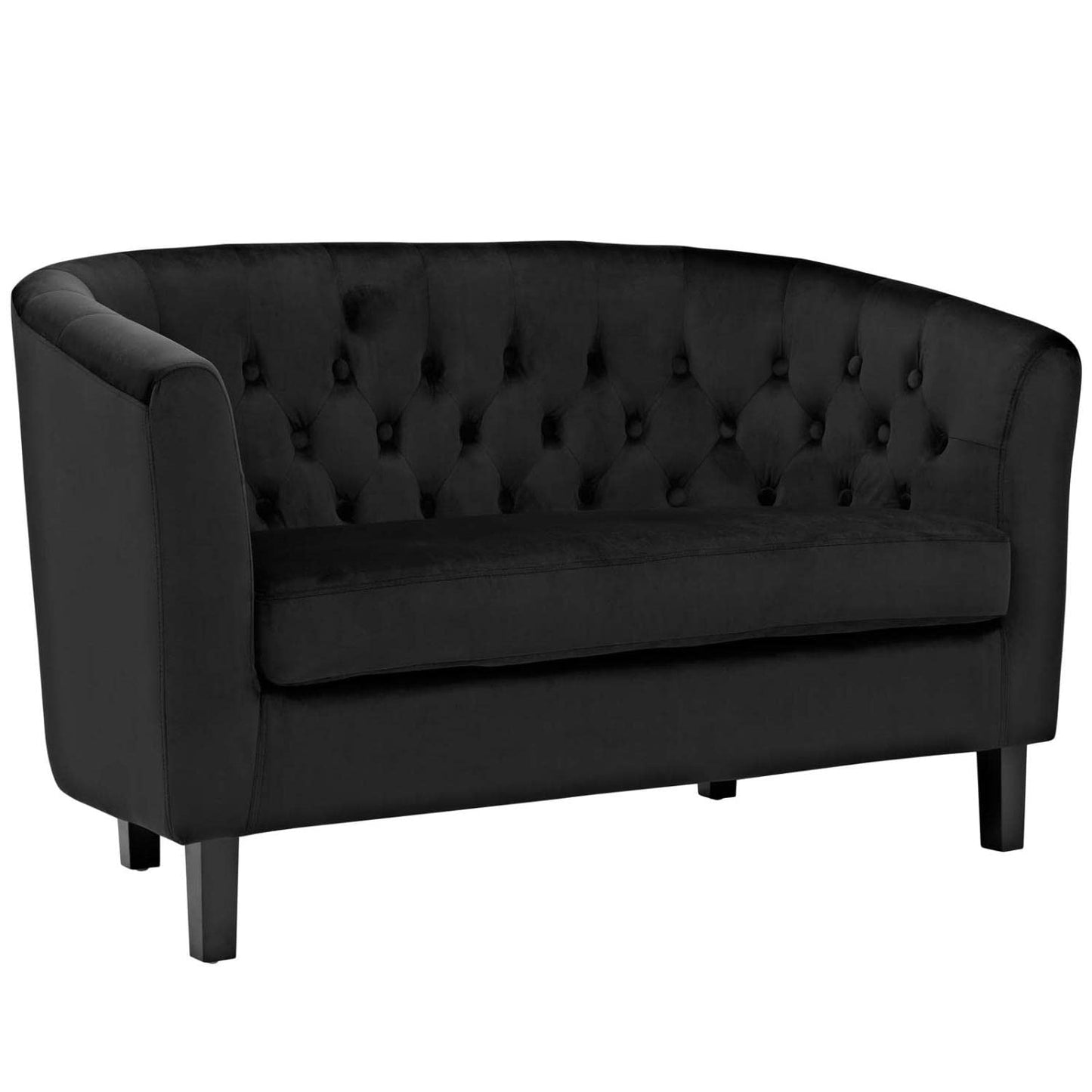 kitchen and dining room sets | CasaFoyer Prospect Button Tufted Performance Velvet Sofa Furniture Set | Luxury & Elegance | Chesterfield Design | Plush Foam Padding | Stain-Resistant Upholstery | Solid Wood Frame | Espresso Legs | Non-Marking Foot Caps | Includes Armchair & Loveseat | casafoyer.myshopify.com