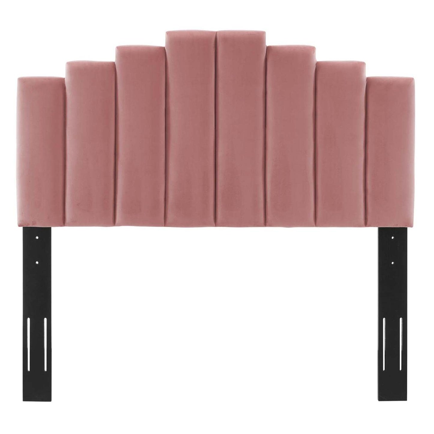 Bed | CasaFoyer Noelle Performance Velvet Twin Headboard | Glamorous Art Deco Style | Soft & Durable Upholstery | Adjustable Height | Cozy Foam Padding | casafoyer.myshopify.com
