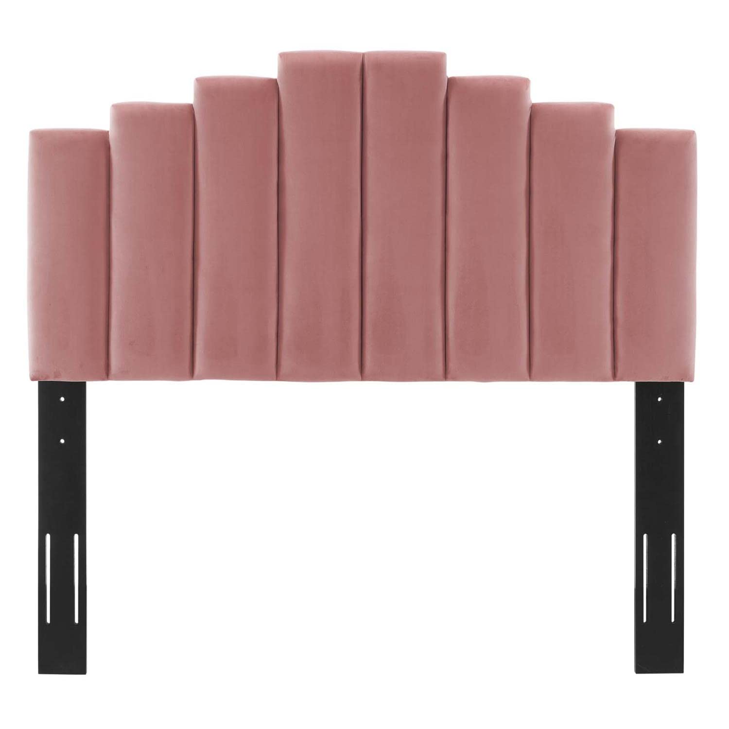 Bed | CasaFoyer Noelle Performance Velvet Twin Headboard | Glamorous Art Deco Style | Soft & Durable Upholstery | Adjustable Height | Cozy Foam Padding | casafoyer.myshopify.com