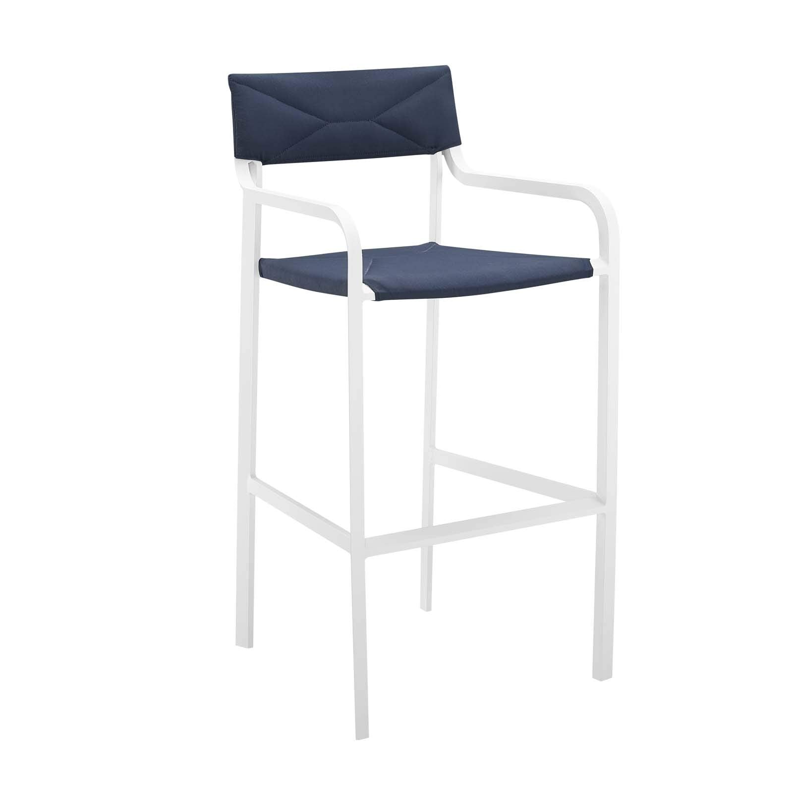 home office desk chairs | CasaFoyer Raleigh Outdoor Patio Dining Bar Stool | Sleek Design | All-Weather Fabric | Stackable | Customize Arrangement | 300 lbs Capacity | casafoyer.myshopify.com