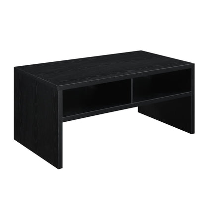 TABLE | Ergode Northfield Admiral Deluxe Coffee Table with Shelves | Sleek Design | Spacious Surface Top | Abundant Display & Storage Space | Durable Materials | Complements Contemporary Decor | casafoyer.myshopify.com