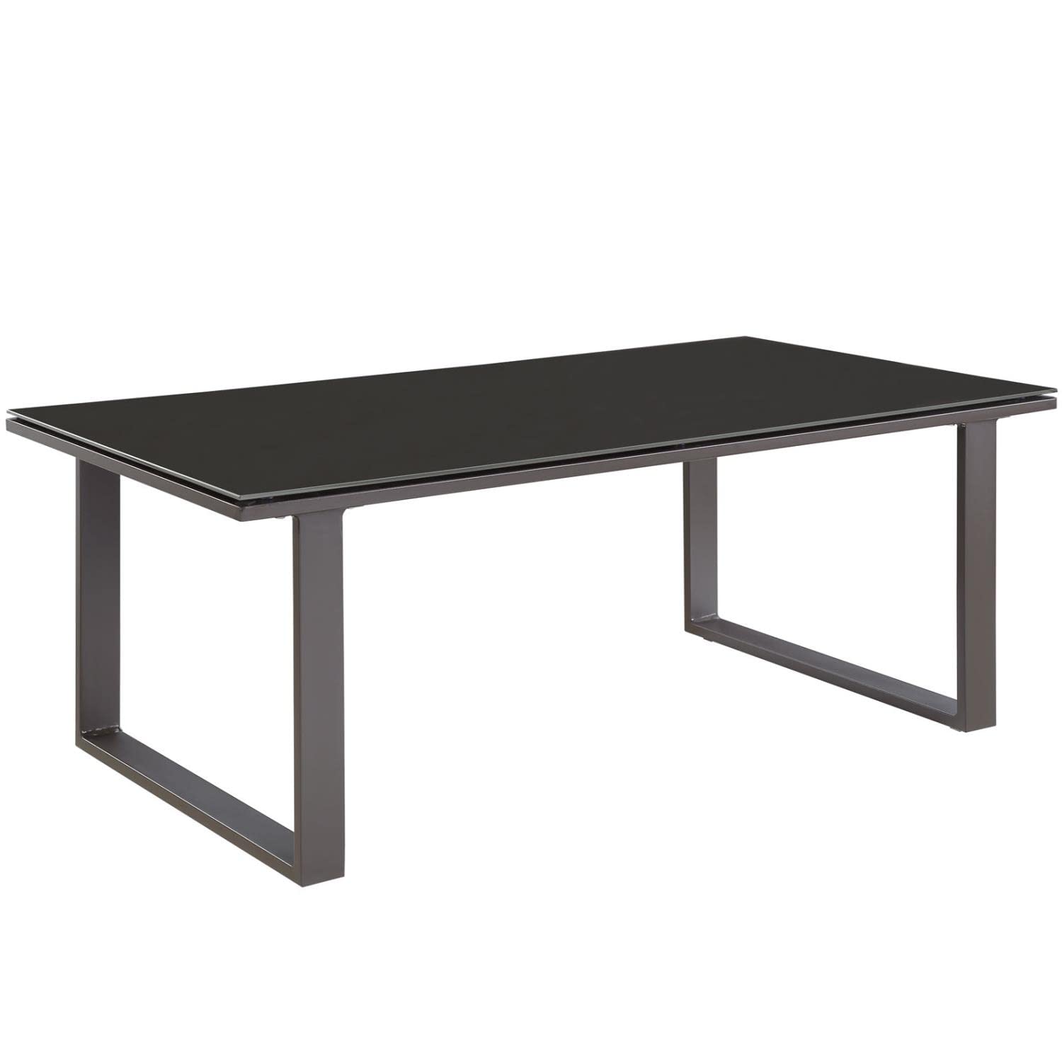 Patio Furniture Sets | Fortuna Outdoor Patio Coffee Table | Modern Aluminum Design | Enhance Your Outdoor Experience | casafoyer.myshopify.com