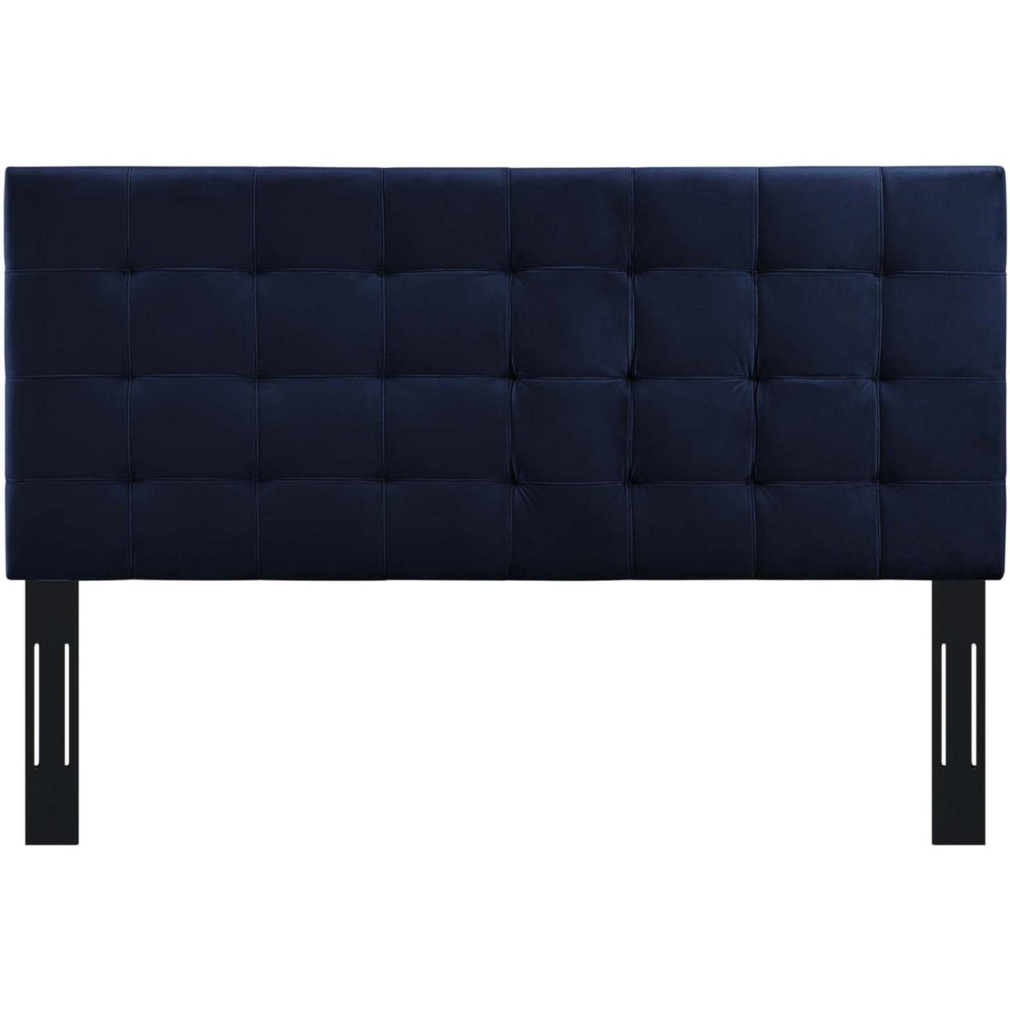 headboards | CasaFoyer Paisley Tufted Twin Headboard | Timeless Elegance | Stain-Resistant Velvet | Adjustable Height | Midnight Blue | casafoyer.myshopify.com