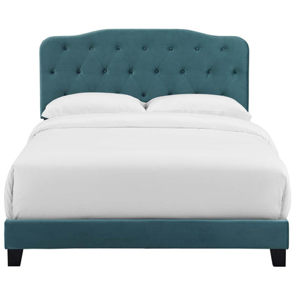 adjustable bed bases | CasaFoyer Amelia Full Bed | Luxurious Stain-Resistant Velvet Upholstery | Button-Tufted Headboard | Solid Wood Construction | 800 lbs Weight Capacity | Box Spring Required | casafoyer.myshopify.com