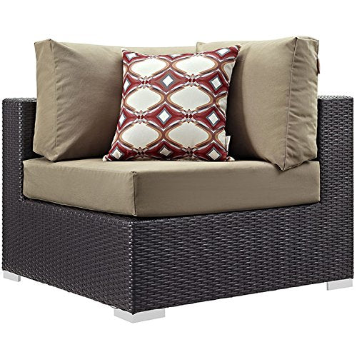 kitchen and dining room sets | CasaFoyer Convene Outdoor Sectional Set | Durable Rattan Weave | Weather-Resistant Cushions | Versatile Furniture for Patio, Backyard, Poolside | Includes Armchair, Coffee Table, Corner & Armless Pieces | casafoyer.myshopify.com