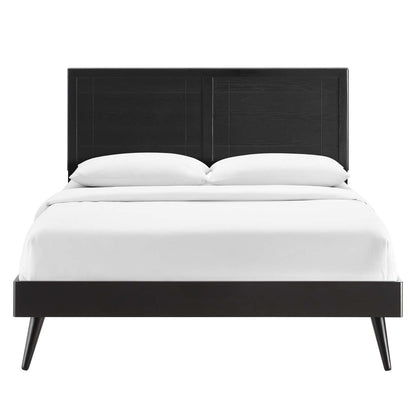 adjustable bed bases | CasaFoyer Marlee Wood Twin Platform Bed | Modern Design | Retro Details | Organic Aesthetics | Durable Construction | No Box Spring Needed | Accommodates Various Mattresses | Easy Assembly | Black | casafoyer.myshopify.com
