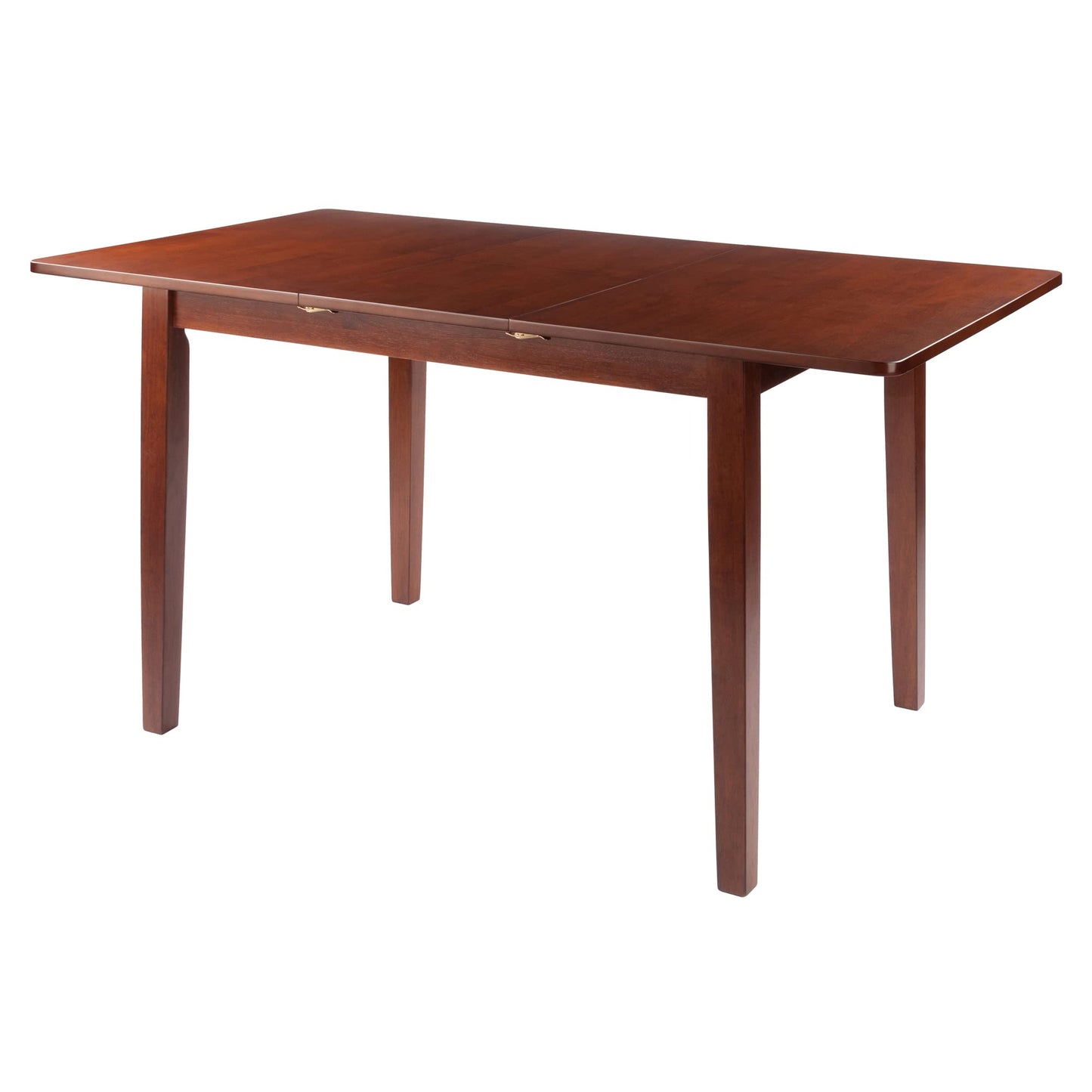 Dining Table | CasaFoyer Darren Dining Table | Solid Wood | Walnut Finish | Seats 6 | Self-Storing Butterfly Leaf | Beveled Edges | Easy Assembly | casafoyer.myshopify.com