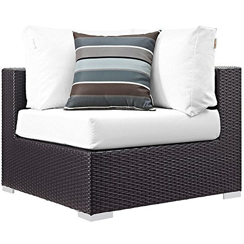kitchen and dining room sets | CasaFoyer Convene Outdoor Sectional Set | Durable Rattan Weave | Weather-Resistant Cushions | Versatile Furniture for Patio, Backyard, Poolside | Includes 7 Pieces | casafoyer.myshopify.com