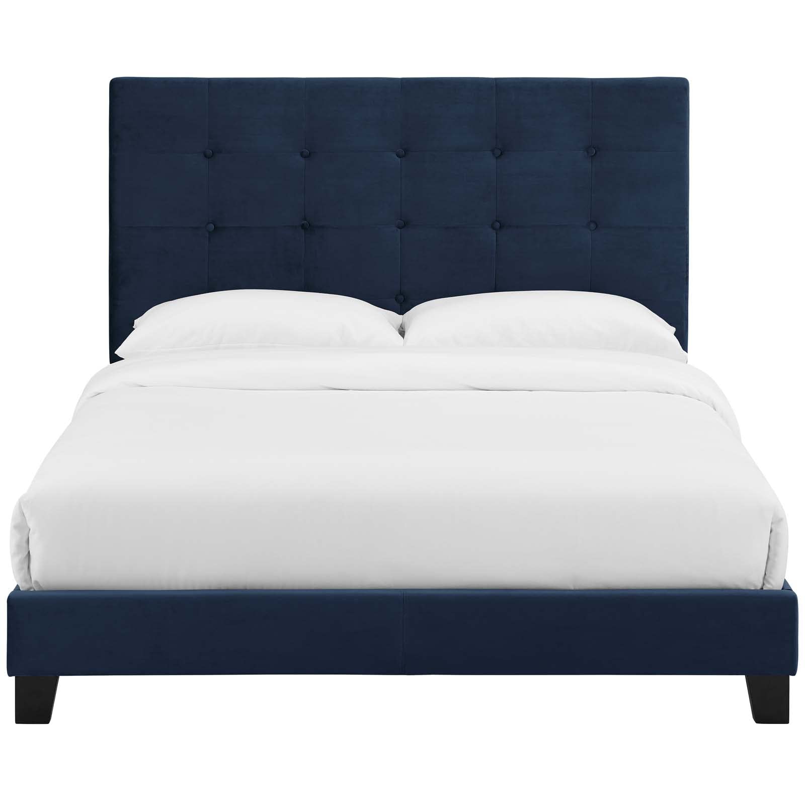 adjustable bed bases | CasaFoyer Melanie Full Platform Bed | Sleek Design | Stain-Resistant Velvet | Durable Wood Frame | No Box Spring Needed | Teen's Bedroom, Guest Room, Dorm | casafoyer.myshopify.com