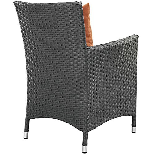 kitchen and dining room sets | CasaFoyer Sojourn Outdoor Patio Furniture Set | 11 Piece Dining Collection | Sunbrella Cushions | Synthetic Rattan Weave | UV Protection | Aluminum Frame | casafoyer.myshopify.com