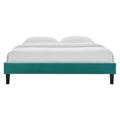 adjustable bed bases | CasaFoyer Reign Performance Velvet Twin Platform Bed Frame | Elegant, Sturdy, No Box Spring Needed | Teal | 800 lbs Weight Capacity | casafoyer.myshopify.com