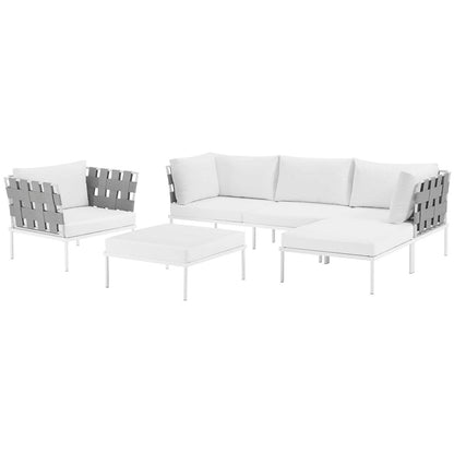 executive chairs | CasaFoyer Harmony Outdoor Patio Sectional Sofa Furniture Set | All-Weather Waterproof | Machine Washable Cushions | High-Quality Materials | Versatile Arrangement | casafoyer.myshopify.com