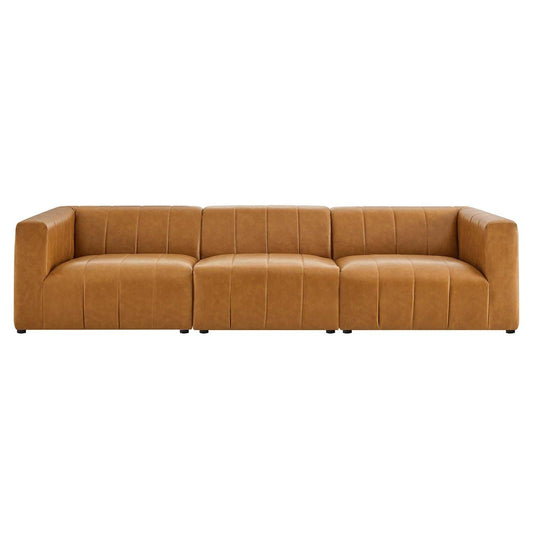 kitchen and dining room sets | CasaFoyer Bartlett Vegan Leather Sofa | Retro Modern Style | Comfortable Seating | Solid Wood Frame | 3-Piece Tan Sofa Set | casafoyer.myshopify.com