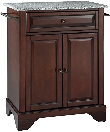 Kitchen Storage | Durable Solid Hardwood Kitchen Island | Elegant Raised Panel Doors | Ample Storage Space | Vintage Mahogany Finish | casafoyer.myshopify.com