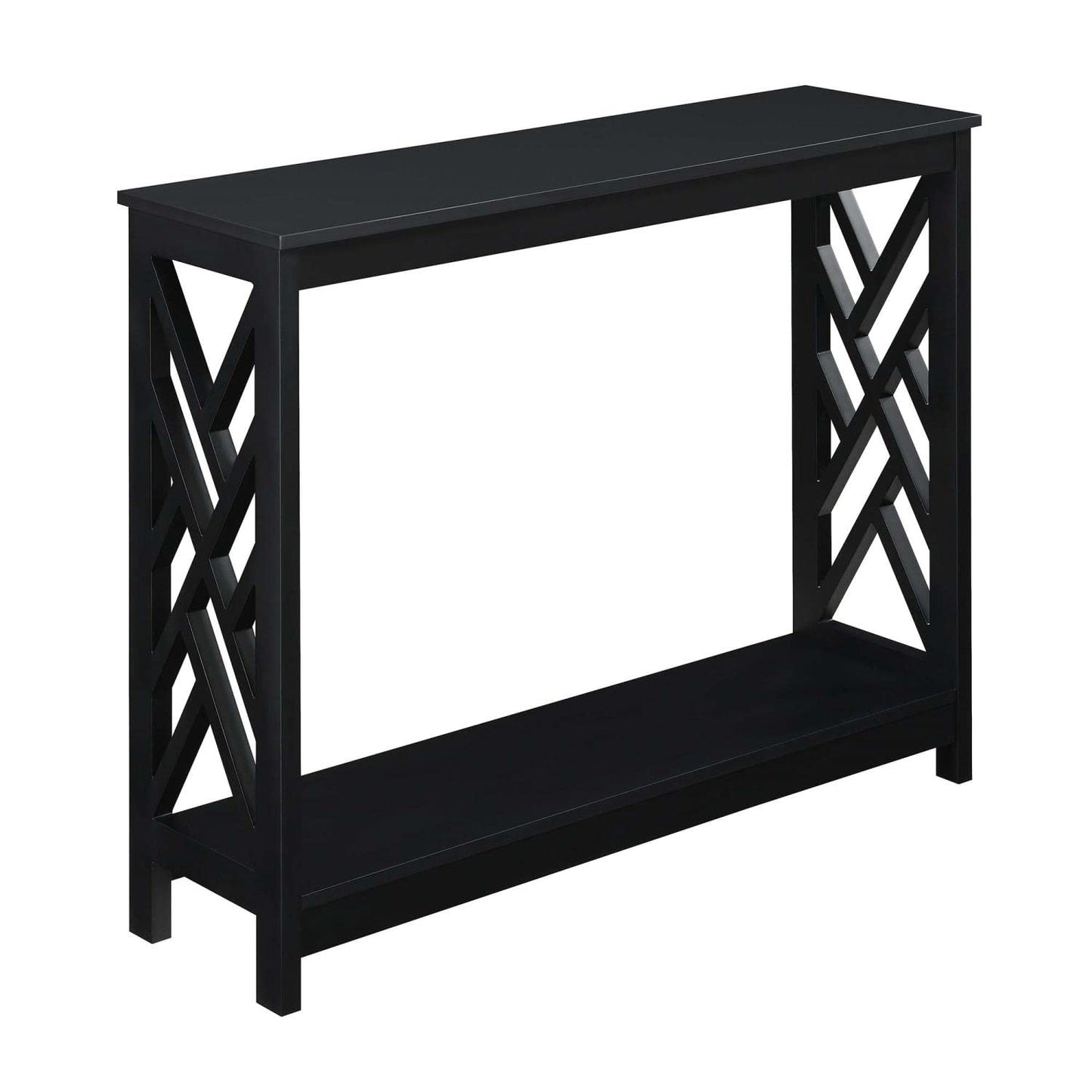 TABLE | Ergode Titan Console Table with Shelf | Transitional Style | Sleek Design | Ample Storage | Durable MDF | Non-Toxic Paint | Versatile Placement | Titan Collection | casafoyer.myshopify.com