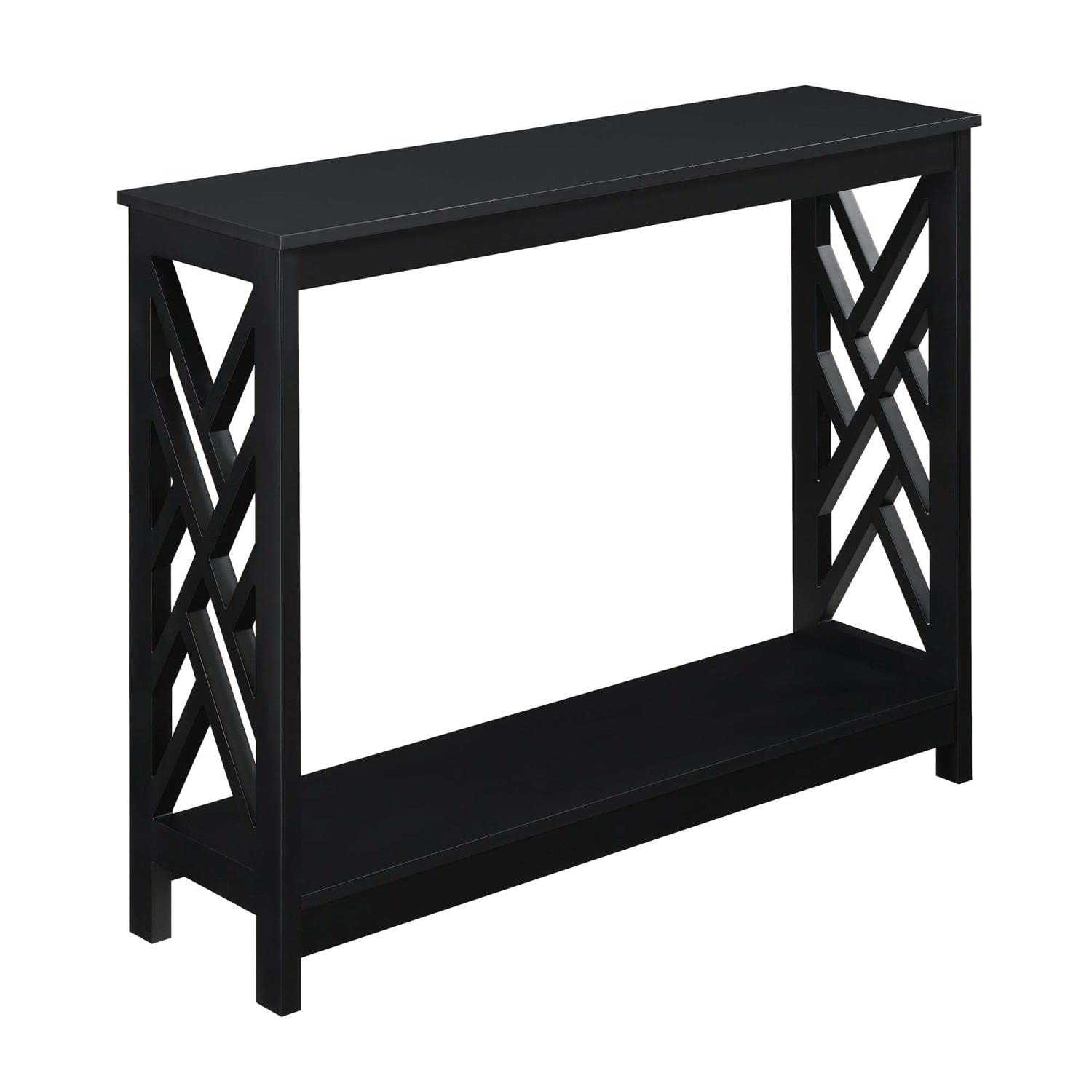 TABLE | Ergode Titan Console Table with Shelf | Transitional Style | Sleek Design | Ample Storage | Durable MDF | Non-Toxic Paint | Versatile Placement | Titan Collection | casafoyer.myshopify.com