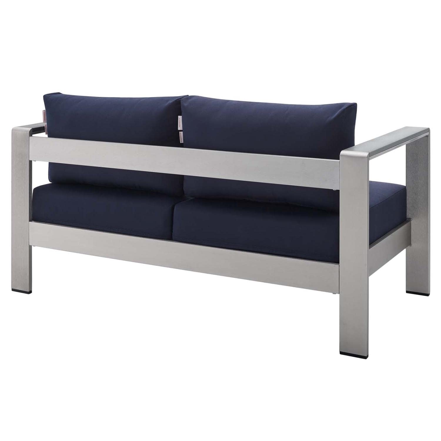 kitchen and dining room sets | CasaFoyer Shore Aluminum 4 Piece Outdoor Patio Furniture Set | Sturdy Anodized Frames | Sunbrella Cushions | Ideal for Casual Gatherings | casafoyer.myshopify.com
