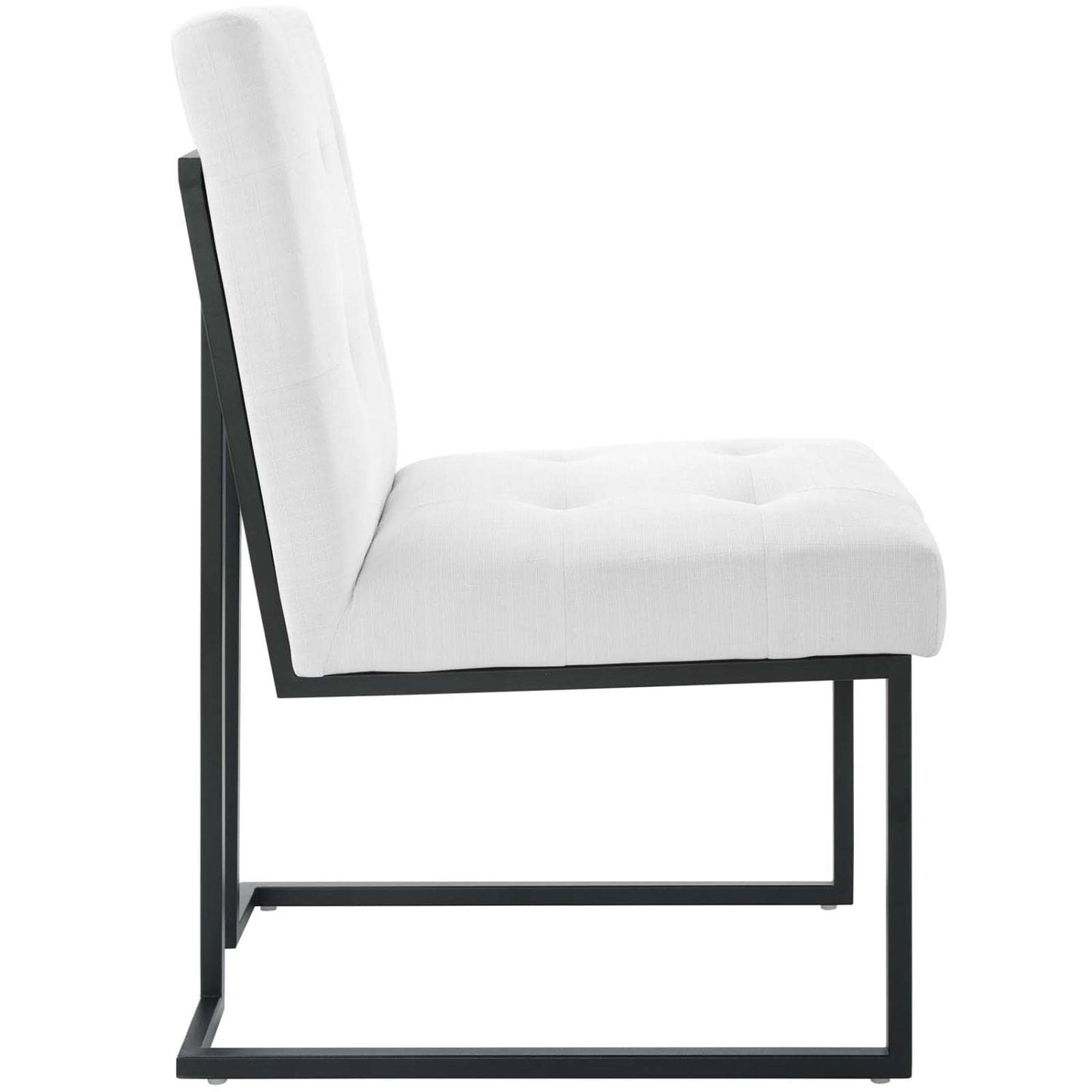 barstools | CasaFoyer Privy Black Stainless Steel Dining Chair | Glamorous Art Deco Design | Contemporary Upholstery | Sleek Matte Black Base | Supports up to 331 lbs | casafoyer.myshopify.com