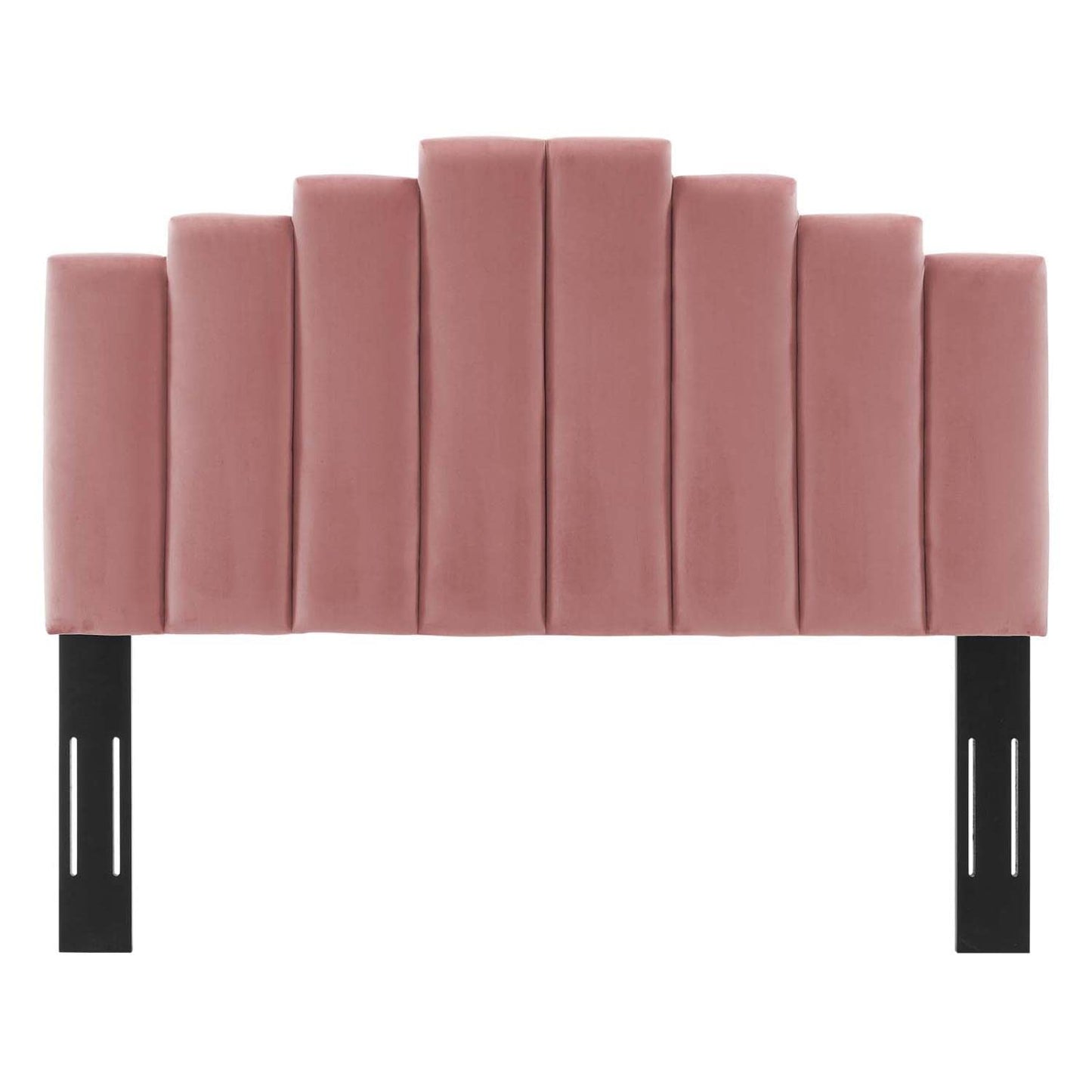 Bed | CasaFoyer Noelle Performance Velvet Twin Headboard | Glamorous Art Deco Style | Soft & Durable Upholstery | Adjustable Height | Cozy Foam Padding | casafoyer.myshopify.com