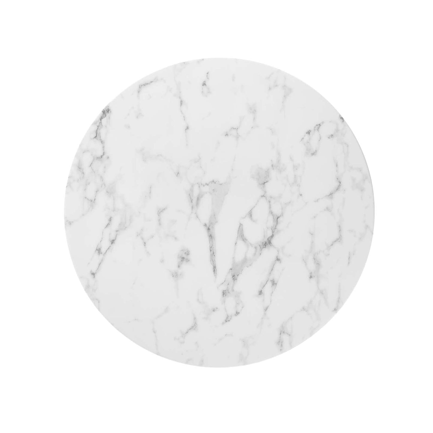 patio dining tables | CasaFoyer Lippa 36 Marble Dining Table | Sleek Contemporary Design | Organic Shape | Scratch Resistant Finish | Tapered Metal Base | casafoyer.myshopify.com