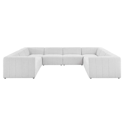 sofas | CasaFoyer Bartlett Upholstered Fabric 8-Piece Sectional Sofa | Cozy & Inviting | Tufted Design | Foam Cushions | Solid Wood Frame | Ivory | casafoyer.myshopify.com