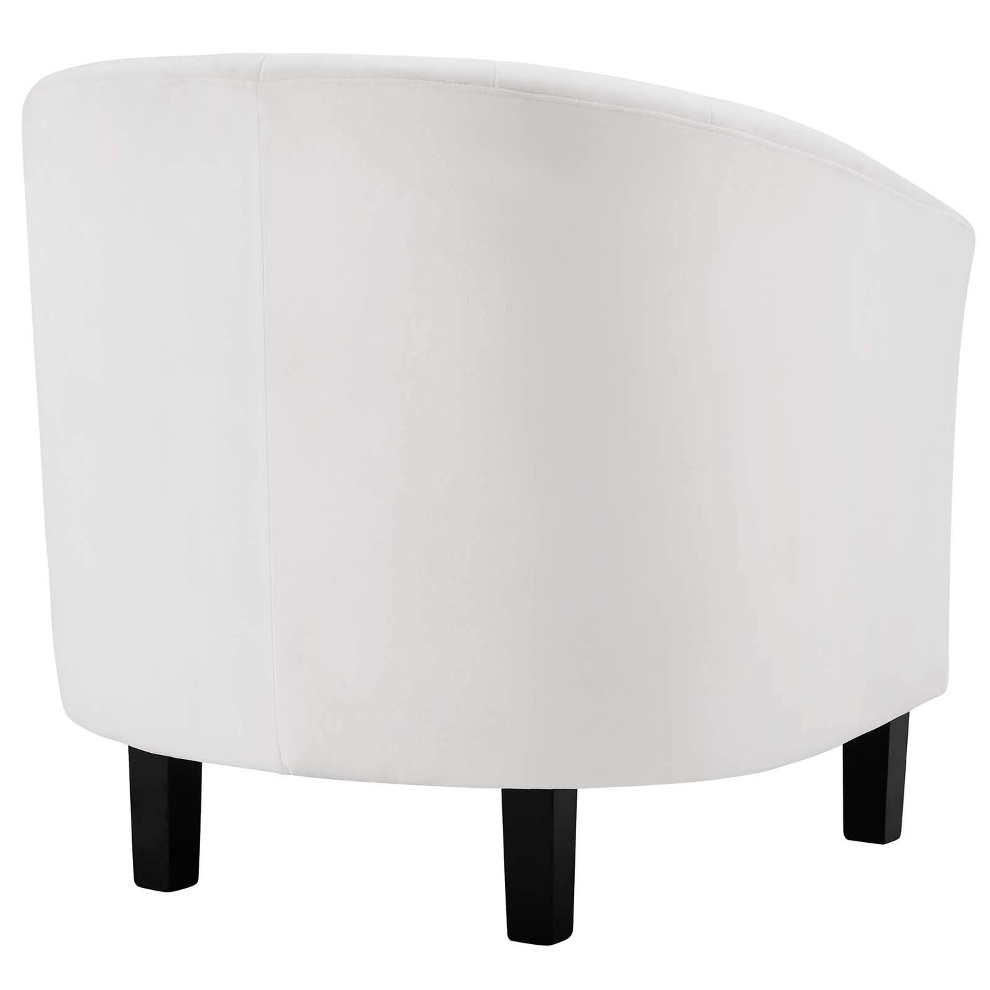 home office desk chairs | CasaFoyer Prospect Performance Velvet Armchair Set of 2 | Stain-Resistant | Channel Tufted | Retro Modern Design | Comfortable & Stylish | White | casafoyer.myshopify.com