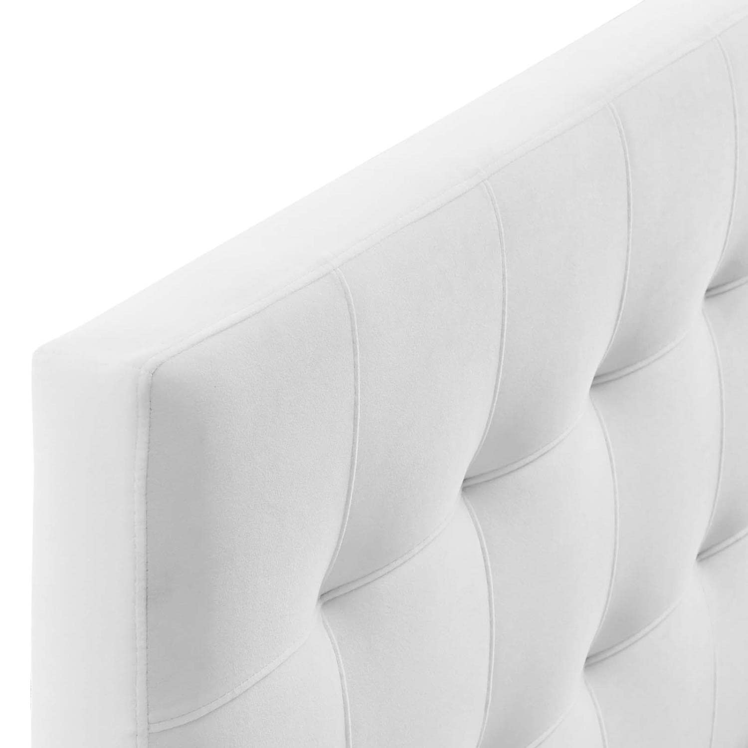 headboards | CasaFoyer Lily King Biscuit Tufted Performance Velvet Headboard | Classic Elegance & Modern Luxury | Soft & Stain-Resistant | King Size | White | casafoyer.myshopify.com