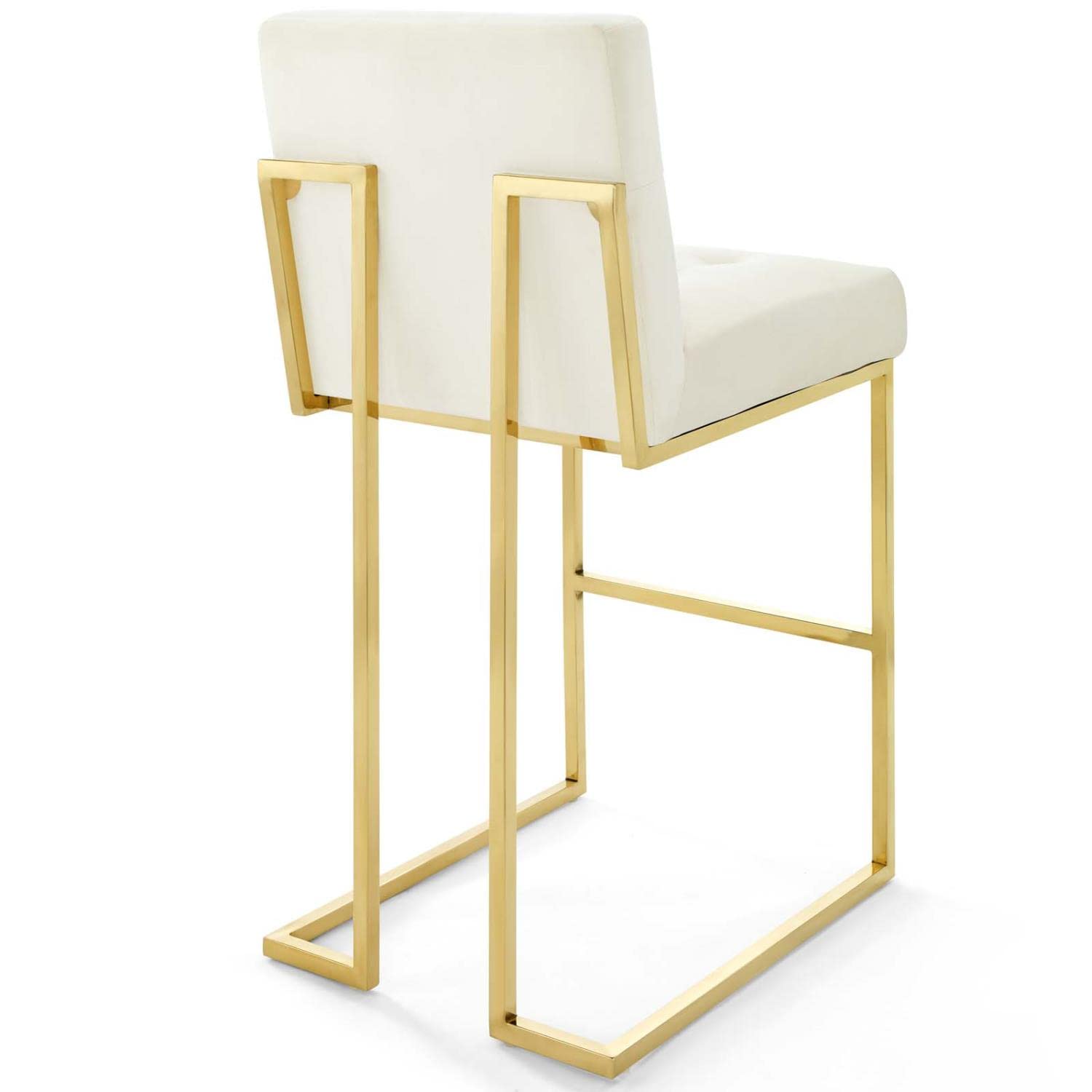 barstools | CasaFoyer Privy Bar Stool | Luxurious Velvet Upholstery | Gold Stainless Steel Base | Stain-Resistant | 331 lbs Capacity | Hassle-Free Assembly | casafoyer.myshopify.com