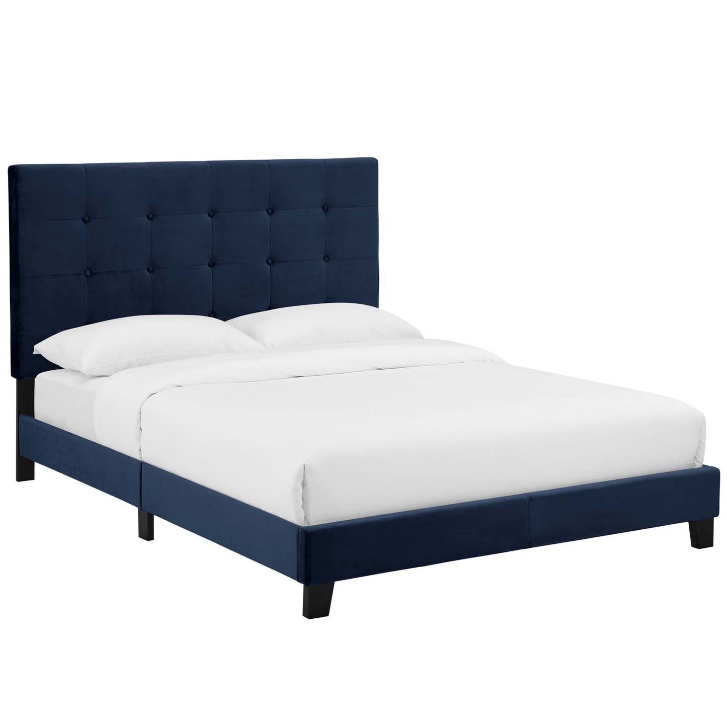adjustable bed bases | CasaFoyer Melanie Full Platform Bed | Sleek Design | Stain-Resistant Velvet | Durable Wood Frame | No Box Spring Needed | Teen's Bedroom, Guest Room, Dorm | casafoyer.myshopify.com