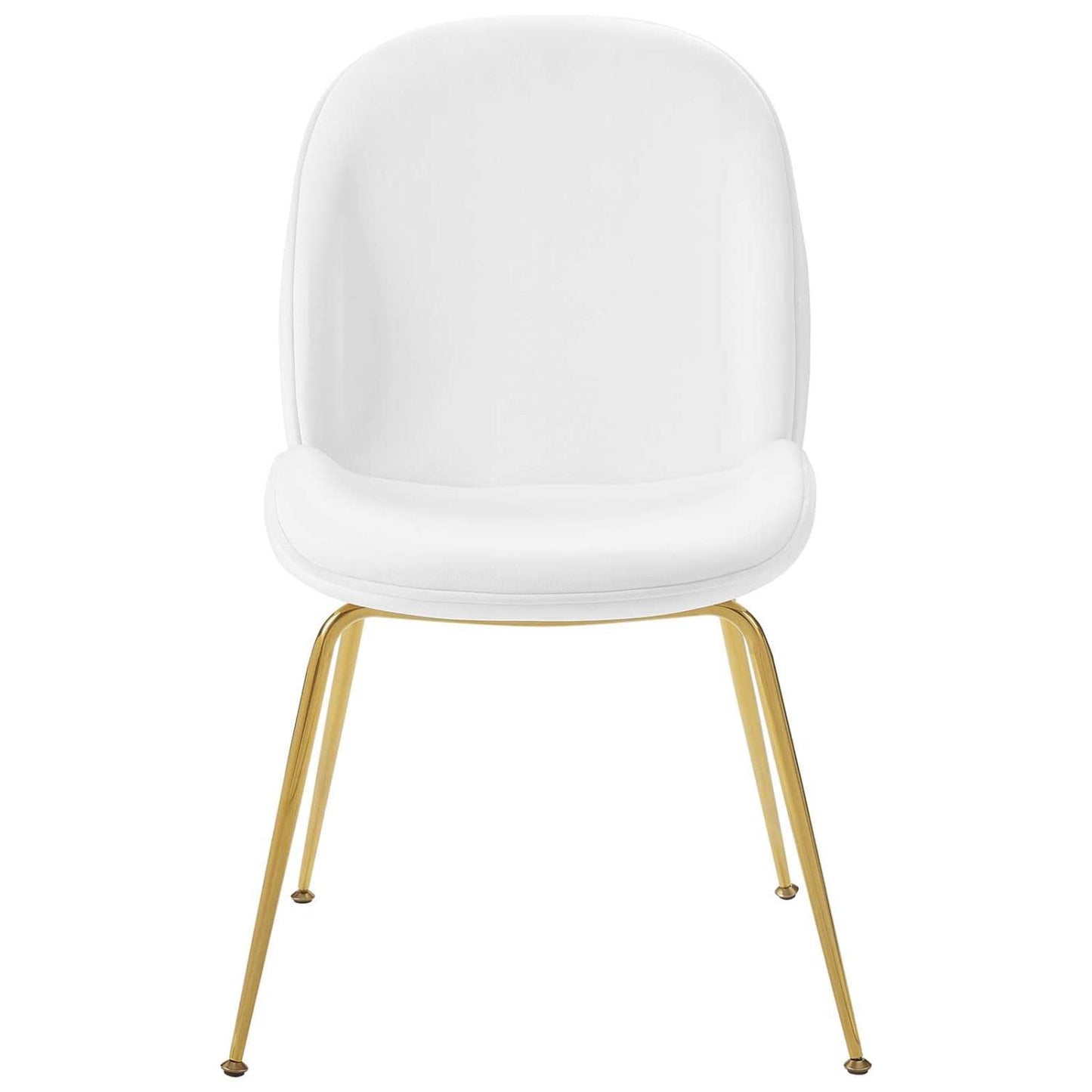 Dining Table | Scoop Gold Stainless Steel Leg Dining Chair | Vintage Glamour | Stain-Resistant Velvet Upholstery | Comfortable Foam Padding | Non-Marking Foot Caps | casafoyer.myshopify.com