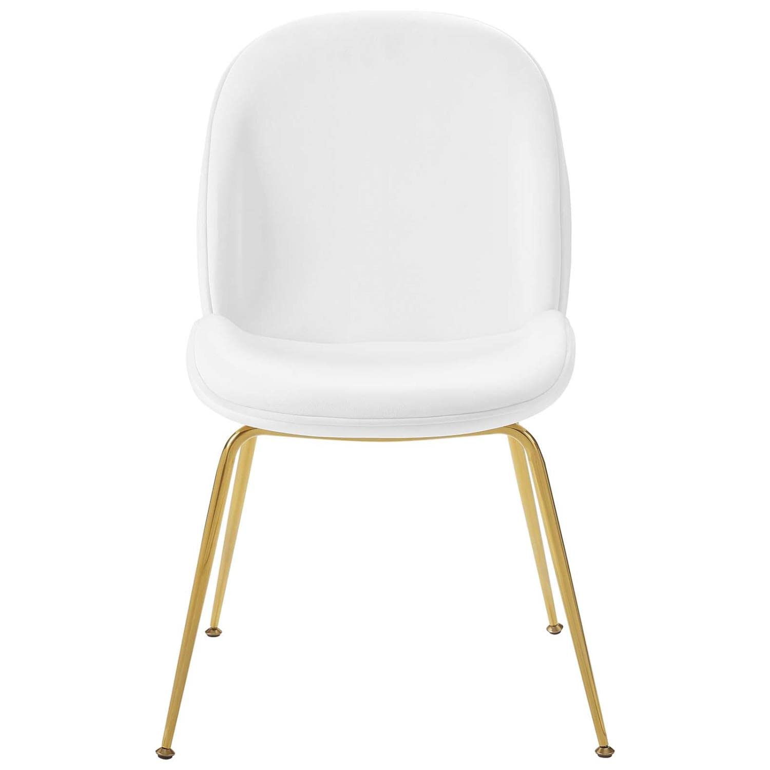 Dining Table | Scoop Gold Stainless Steel Leg Dining Chair | Vintage Glamour | Stain-Resistant Velvet Upholstery | Comfortable Foam Padding | Non-Marking Foot Caps | casafoyer.myshopify.com