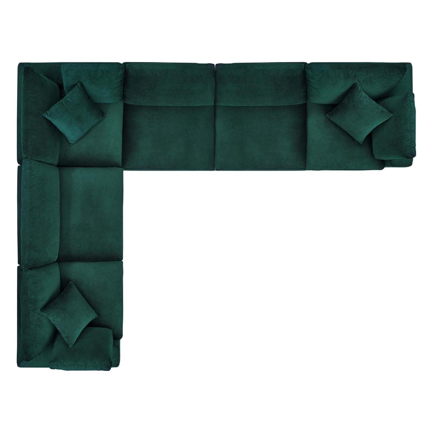kitchen and dining room sets | CasaFoyer Commix Sectional Sofa | Luxurious & Inviting | Stain-Resistant Velvet | Solid Wood Construction | Foam Padded Cushions | Green | casafoyer.myshopify.com