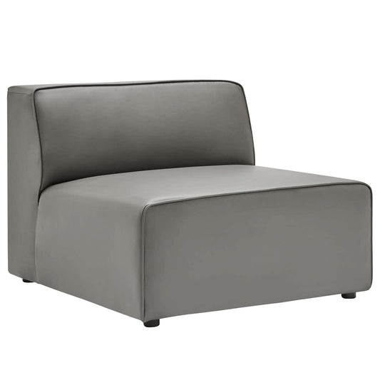 sofas | CasaFoyer Mingle Vegan Leather Armless Chair | Ultimate Comfort & Style | Spacious & Visually Appealing | Dense Foam Padding | Adjustable & Versatile | Luxurious Vegan Leather Upholstery | Sturdy Legs | Perfect for Modern Decor | Modular Seating | casafoyer.myshopify.com
