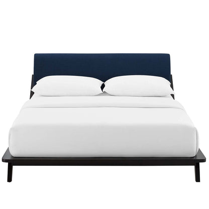 adjustable bed bases | CasaFoyer Luella Queen Platform Bed | Luxurious Sled Design | Plush Upholstered Headboard | Solid Wood Frame | Ideal for Master Suites & Guest Bedrooms | Sleek Mid-Century Charm | 800 lbs Weight Capacity | casafoyer.myshopify.com