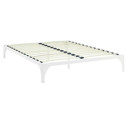 bed frames | CasaFoyer Ollie Queen Bed Frame | Solid Support for Memory Foam, Spring, Latex, and Hybrid Mattresses | Sleek and Minimalist Design | Weight Capacity of 1300 lbs | Silver | casafoyer.myshopify.com