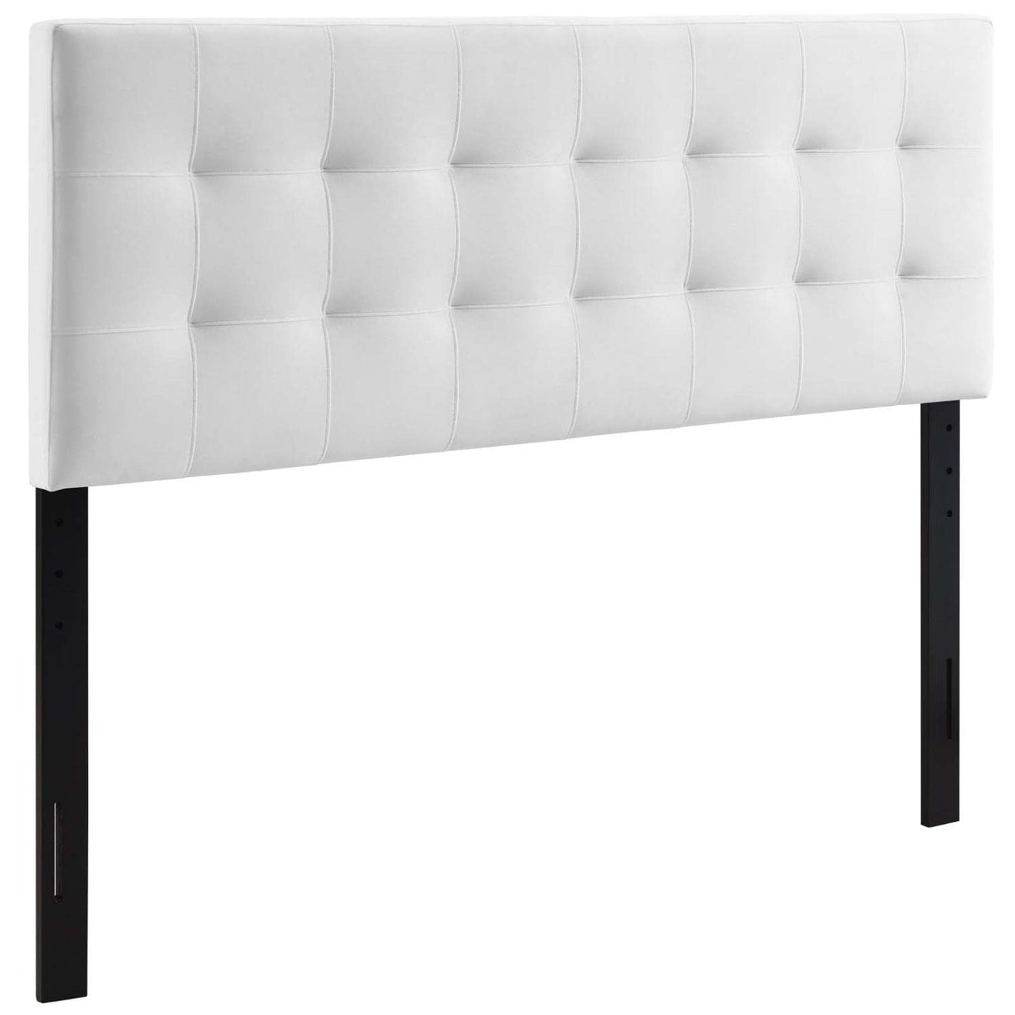 headboards | CasaFoyer Lily King Biscuit Tufted Performance Velvet Headboard | Classic Elegance & Modern Luxury | Soft & Stain-Resistant | King Size | White | casafoyer.myshopify.com