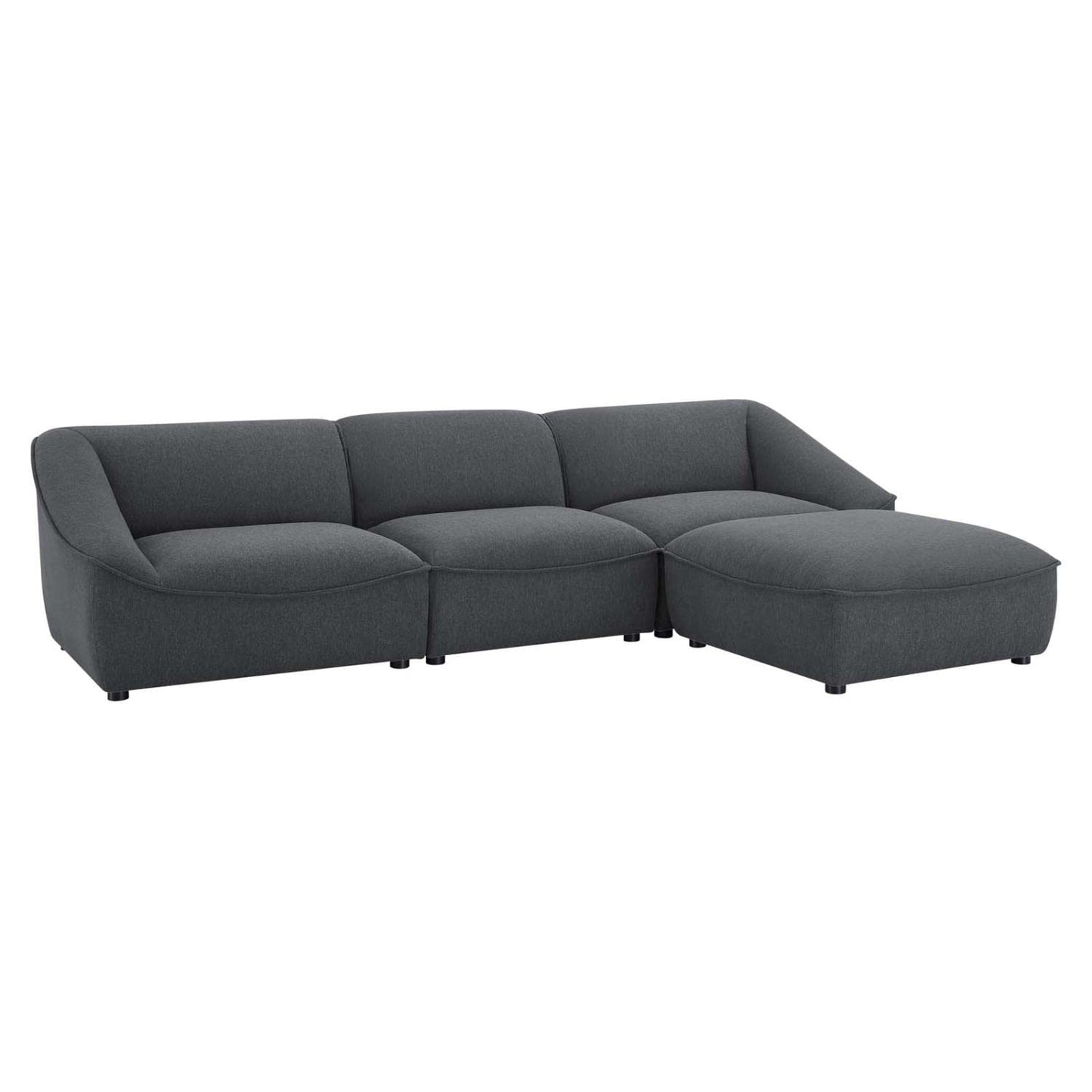 kitchen and dining room sets | CasaFoyer Comprise Upholstered 4-Piece Living Room Set | Ultimate Comfort & Relaxation | French Piping | Dense Foam Padding | Soft Polyester Upholstery | Solid Wood & Plywood Construction | Sturdy Rubberwood Legs | Customizable Design | casafoyer.myshopify.com