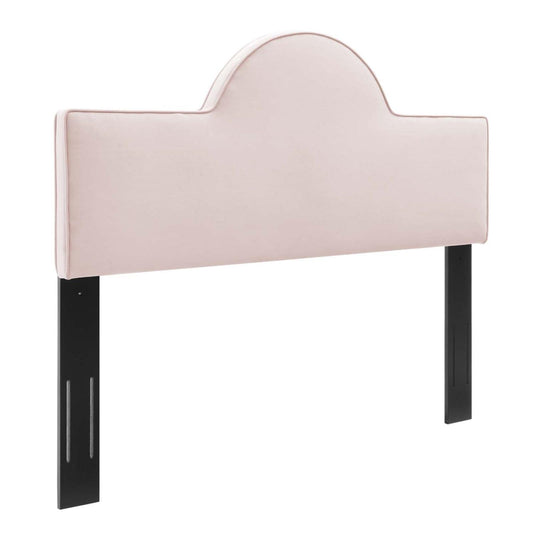 Bed | CasaFoyer Dawn Performance Velvet King/California King Headboard | Sunrise-Inspired Design | Stain-Resistant Luxury Upholstery | Plush & Supportive Cushioning | Adjustable Height | Easy Assembly | casafoyer.myshopify.com