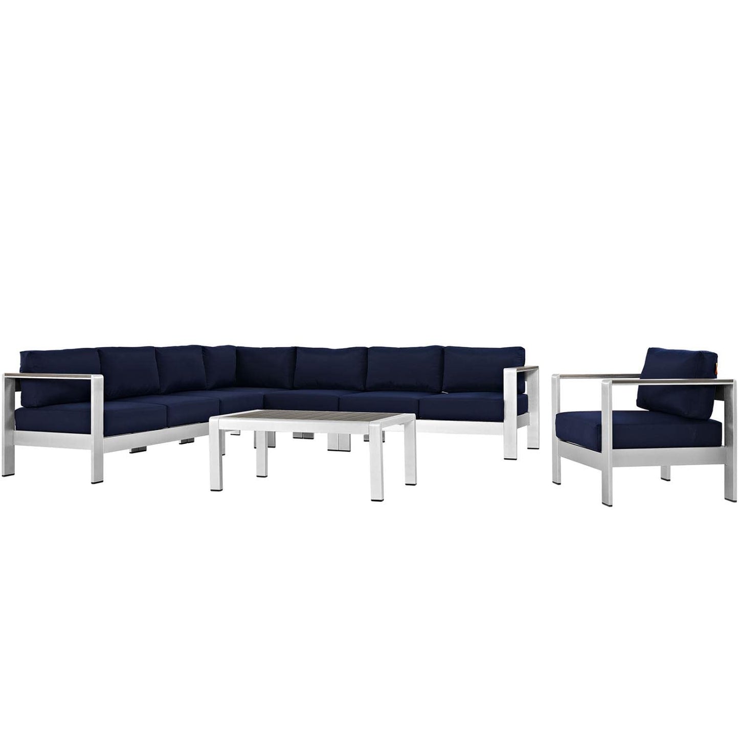 kitchen and dining room sets | CasaFoyer Shore Outdoor Patio Collection | Stylish & Durable Aluminum Sectional Sofa Set | Includes Armchair, Coffee Table, Corner Sofa, Loveseats, and Armless Chairs | Perfect for Casual Gatherings | casafoyer.myshopify.com