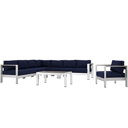 kitchen and dining room sets | CasaFoyer Shore Outdoor Patio Collection | Stylish & Durable Aluminum Sectional Sofa Set | Includes Armchair, Coffee Table, Corner Sofa, Loveseats, and Armless Chairs | Perfect for Casual Gatherings | casafoyer.myshopify.com