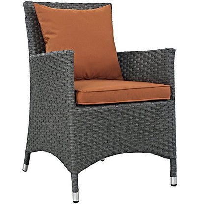kitchen and dining room sets | CasaFoyer Sojourn Outdoor Patio Furniture Set | 11 Piece Dining Collection | Sunbrella Cushions | Synthetic Rattan Weave | UV Protection | Aluminum Frame | casafoyer.myshopify.com
